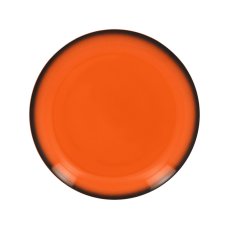 RAK Porcelain RAK Talíř mělký kulatý 27 cm, oranžová | RAK-LENNPR27OR