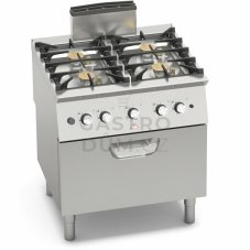 Plynový sporák Bertos SG7F4+FG/SC
