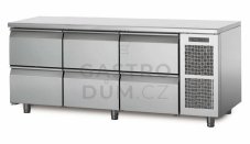 Coldline chladící stůl TP17/6M s deskou bez zadního lemu