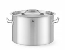 Střední hrnec s poklicí, HENDI, Budget Line, 23L, ⌀350x(H)240mm