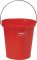 Vikan vědro 12 litrů - červená