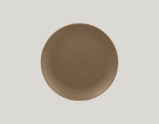 RAK Porcelain RAK Genesis talíř mělký pr. 21 cm, hnědá | RAK-GNNNPR21CR