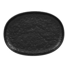 RAK Porcelain RAK Talíř oválný 32 × 23,5 cm – černá | RAK-RKOP32