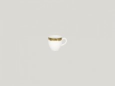 RAK Porcelain RAK Woodart šálek na espresso 9 cl – mechově zelená | RAK-WDCLCU09MG