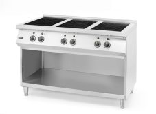 Indukční vařič se 6 varnými deskami, HENDI, 400V/25500W, 1200x700x(H)890mm