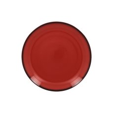 RAK Porcelain RAK Talíř mělký kulatý 21 cm, červená | RAK-LENNPR21RD