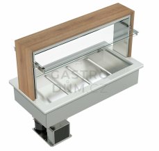 Enofrigo vitrina bufetova vyhrivana DOGE ISOLA 1400 2PC