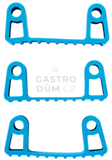 Vikan svorka gumová (3ks) bez kolíčků modrá 10023