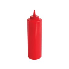 TOMGAST Dávkovač na omáčky 360 ml, červený