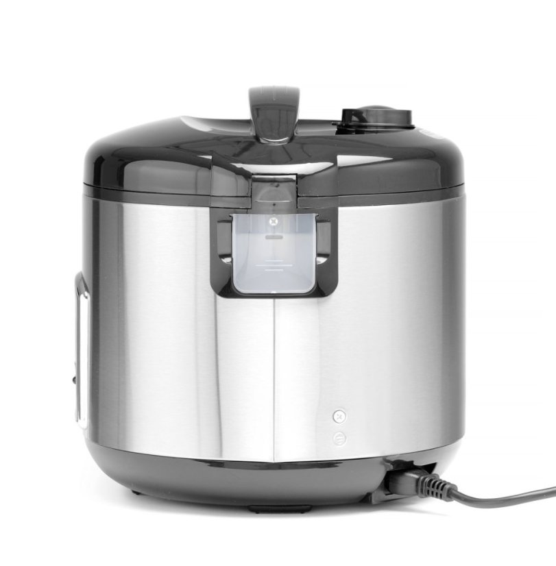 Rýžovar s funkcí vaření v páře, HENDI, Profi Line, 1,8L, 230V/700W, ⌀280x(H)285mm
