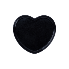 RAK Porcelain Cliché miska ve tvaru srdce, 50 cl, černá