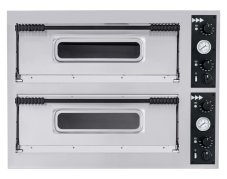Pec na pizzu ZÁKLADNÍ XXL 66, HENDI, 2 komory , 400V/18000W, 1365x955x(H)745mm