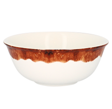 RAK Porcelain RAK Woodart miska na rýži 58 cl – světle hnědá | RAK-WDNNRB16TB