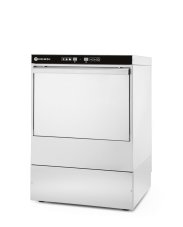Myčka na nádobí 50x50 - elektronicky řízená, HENDI, 400V/6600W, 570x600x(H)830mm