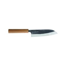 Kasumi Nůž Santoku Black Hammer 16,5 cm, modrá ocel