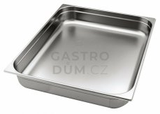 Gastronorm GN 2/1 (h=200 mm) nerezová plná