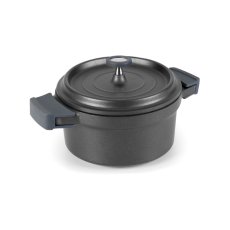 Lacor Hrnec kulatý, pr. 28 cm, černý