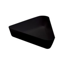 Cambro Mísa Showfest, trojúhelná, černá 25,4 × 30,5 × 6,4 cm