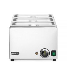 Sada Bain-marie RANGER + 3x GN 1/3 s víkem, HENDI, GN 1/1, 230V/1000W, 590x332x(H)242mm