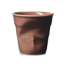 Revol Froissés pohárek hnědý 180 ml