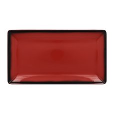 RAK Porcelain RAK Talíř servírovací obdélný 33,5 x 18,1 cm, červená | RAK-LEEDRG33RD