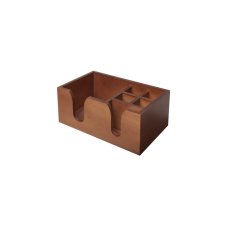TOMGAST Bar Caddy dřevěný 12,5 × 13 cm