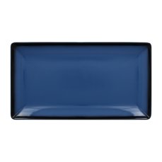 RAK Porcelain RAK Talíř servírovací obdélný 33,5 x 18,1 cm, modrá | RAK-LEEDRG33BL