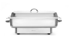 Elektrický ohřívač pokrmů Pollina, HENDI, Profi Line, 9L, Stříbrná, 230V/900W, 587x440x(H)273mm