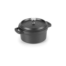 Lacor Hrnec Mini kulatý, pr. 10 cm, černý