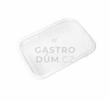 Obal miska zatavovaci 580ml 165x119x45 jednodílná, bílá polévková