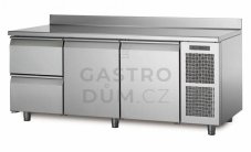 Coldline chladící stůl TA17/2M s deskou a zadním lemem