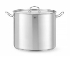 Vysoký hrnec s poklicí, HENDI, Kitchen Line, 21L, ⌀320x(H)270mm