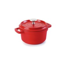 Lacor Hrnec Mini kulatý, pr. 14 cm, červaný