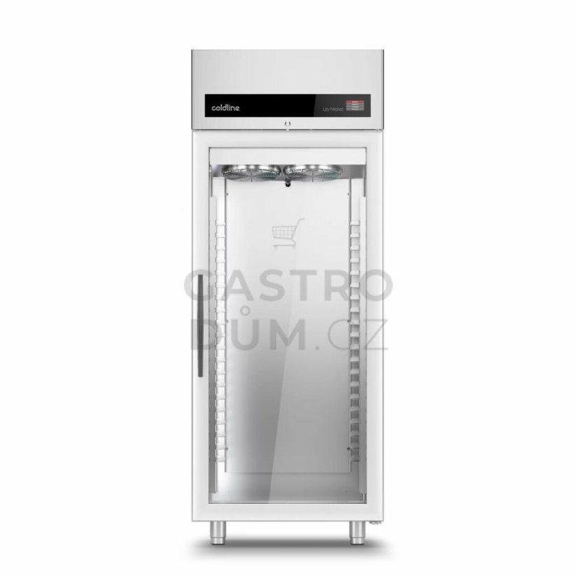 Coldline stopkynárna LEVTRONIC A80/1FHV (-6°C/+40°C) 20x EN60x40 sklo