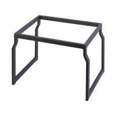 TOMGAST Stojan ocelový černý - úroveň 2, GN 1/2 v: 253 mm