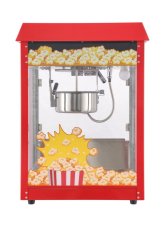 Stroj na výrobu popcornu, HENDI, Červená, 230V/1155W, 560x420x(H)760mm