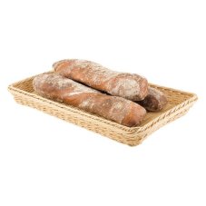 APS Košík na pečivo polyratanový GN 1/1, světlý