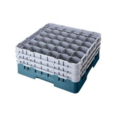 Cambro Koš Camrack 36 pozic, výška sklenice 9 cm - Tyrkysová