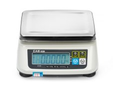 Váhy s legalizací, 3 kg, CAS, 250x280x(H)112mm