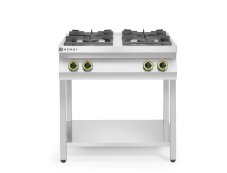 Otevřený stojan se 4 hořáky pro plynový sporák Kitchen Line, HENDI, Kitchen Line, 19kW, 800x700x(H)900mm