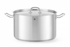 Střední hrnec s pokličkou, HENDI, Kitchen Line, 15L, ⌀320x(H)190mm