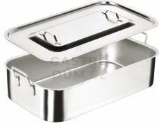 PADERNO pekáč s pevnými uchy a poklicí (500 x 300, v=150 mm)