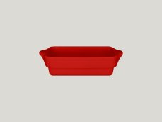 RAK Porcelain RAK Chef's Fusion pekáč obdélníkový 20 × 10 cm, červený | RAK-CFRT20BRBD