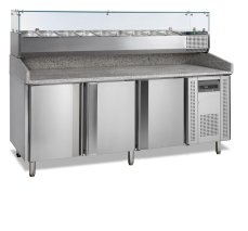 Chladicí pizza stůl TEFCOLD PT 1300 + VK38-200