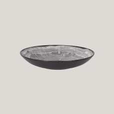 RAK Porcelain RAK Woodart talíř hluboký pr. 23 cm – šedá | RAK-WDBUBC23BG