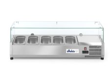 Chladicí zásobník GN 1/4, Arktic, 5 x GN 1/4, 230V/180W, 1205x335x(H)460mm