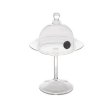 100% Chef Poklop skleněný se stojanem pr. 15/9 cm
