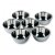 Lacor Misky nerezové, set 6 ks, 0,325 l
