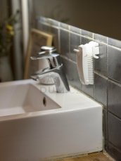 Vikan háček k nástěnnému držáku, 41 mm černý 10129