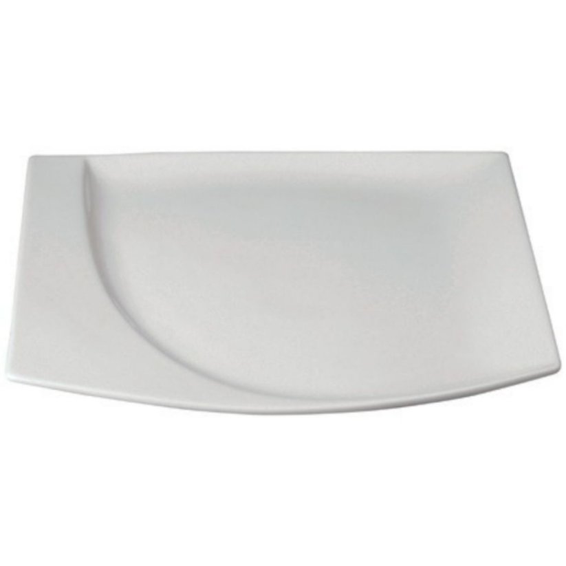 RAK Porcelain RAK Mazza talíř mělký čtvercový 26 × 23,5 cm | RAK-MZSP26